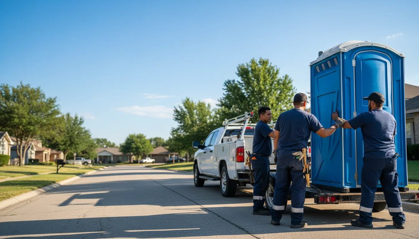 Portable Toilet Rental in Salado, TX near me